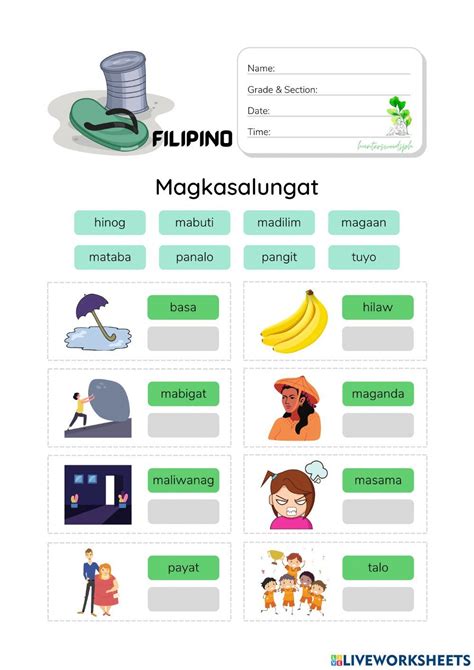 Grade 2 Filipino Lessons .